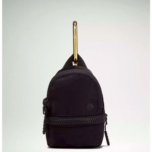 NWT Lululemon Black City Adventurer Backpack Nano